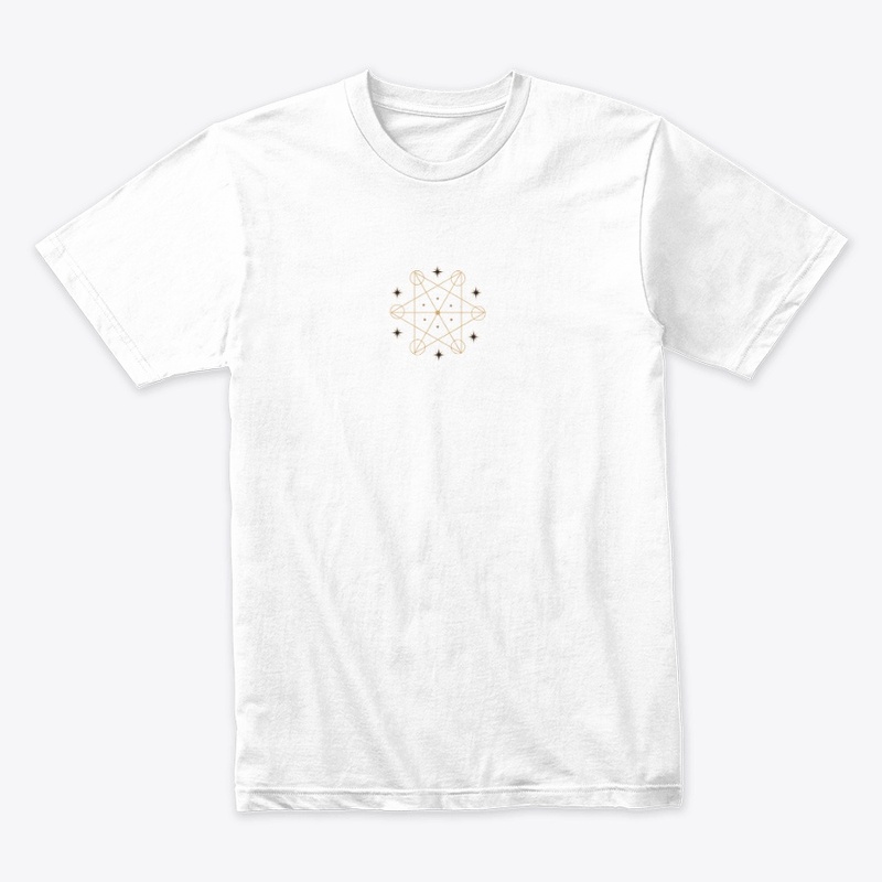 geomatrics logo style t - shirt