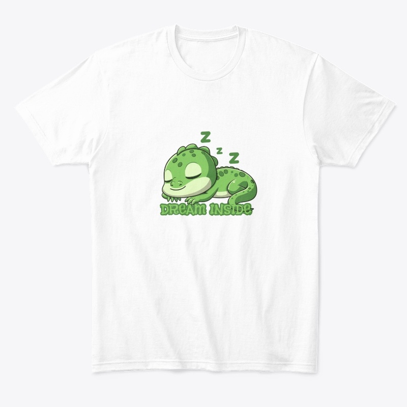 dream inside - sleeping dinosaur