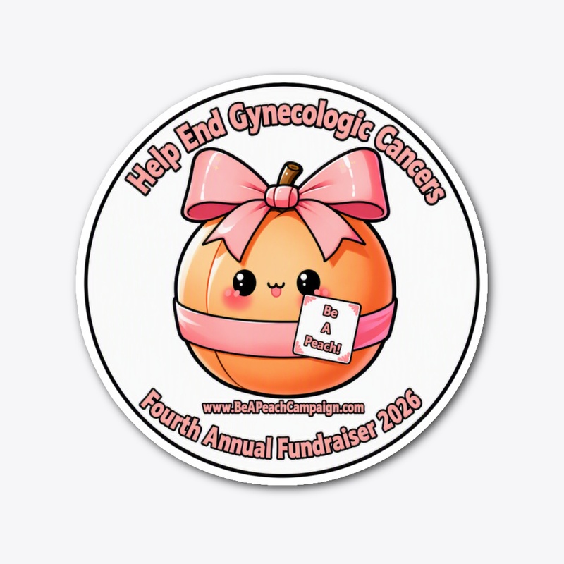 Be A Peach! 2026 - The Sticker!