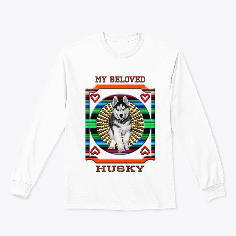 My beloved husky...t-shirt