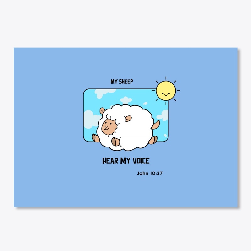 My Sheep hear my voice