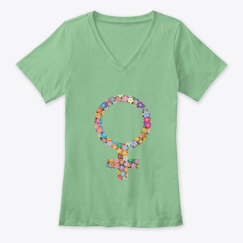 Flower Feminist Symbol