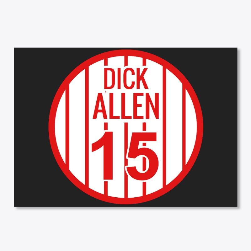 Dick Allen Retired Number Circle