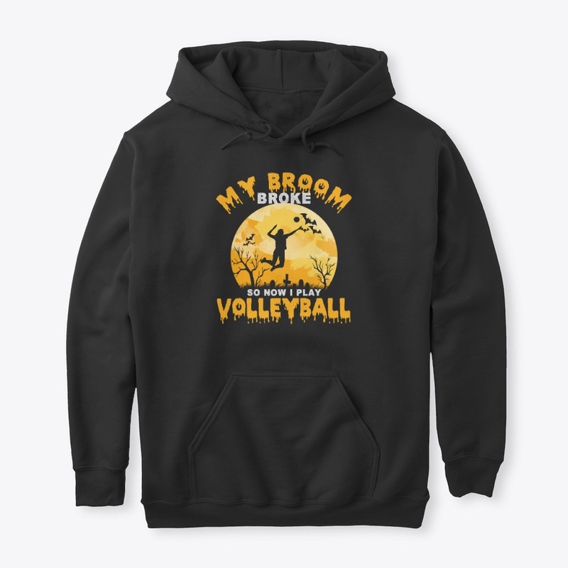 My Broom Broke so I play Volleyball