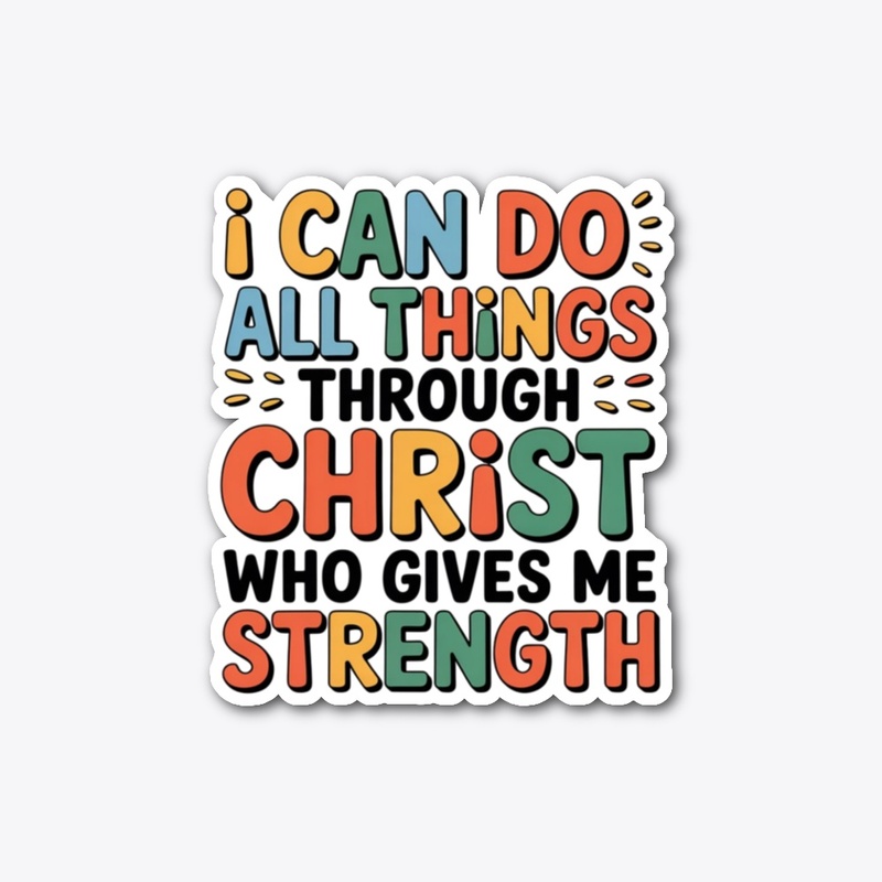 Colorful Inspirational Typography