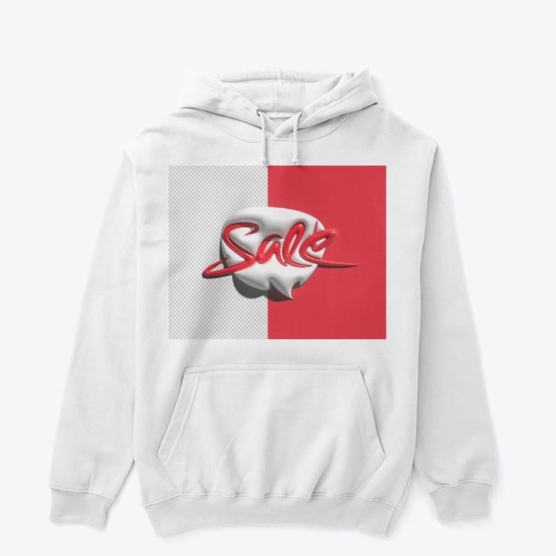 sale with logo heart