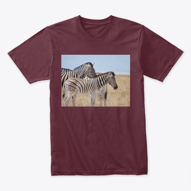 Two Zebras  Africa(Safari) And Autumn