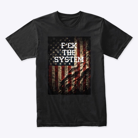 F*Ck The System Black Kaos Front