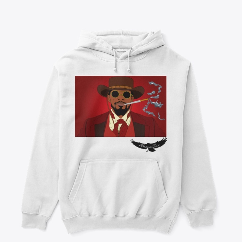 Django Unchained sweater. Black cowboy