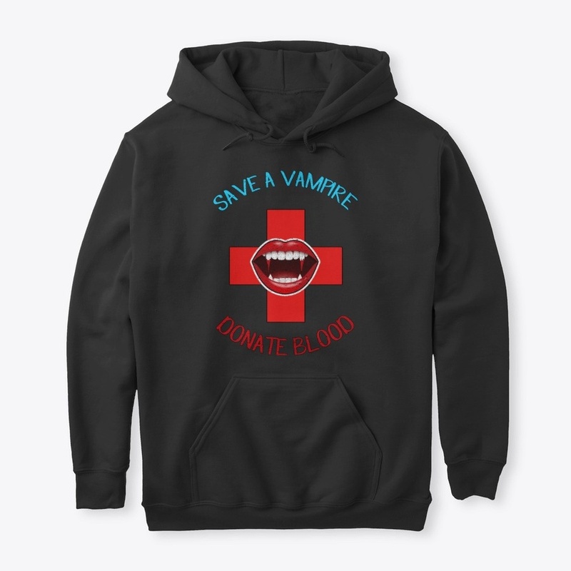Gift shirt save a vampire donate blood