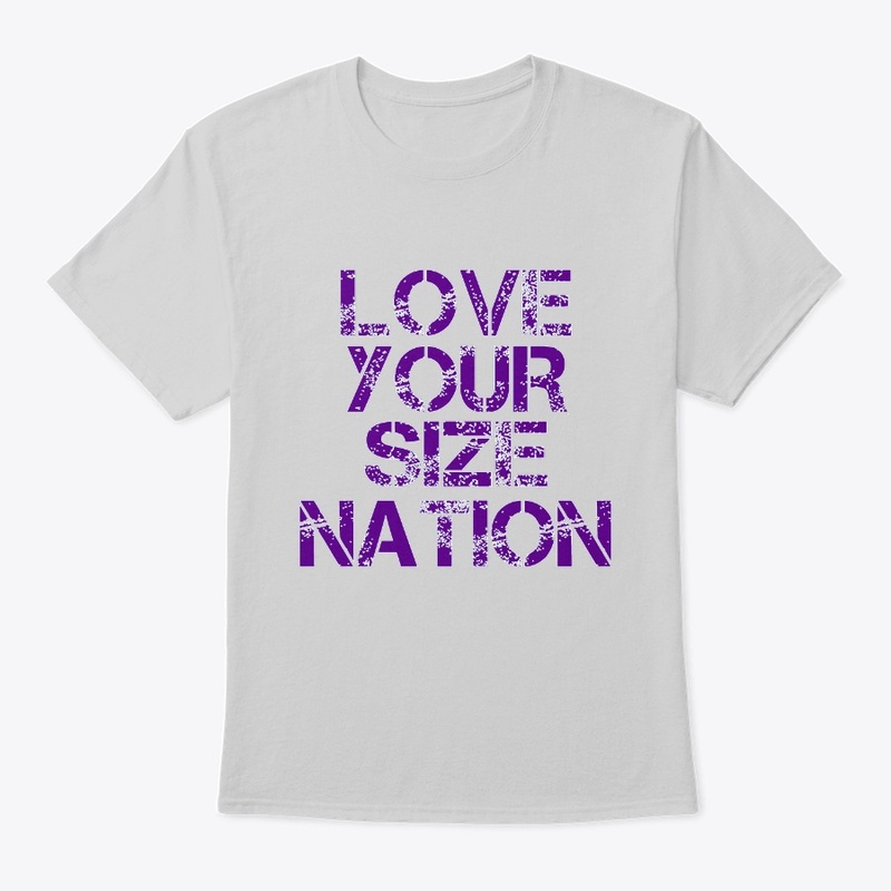 LOVE YOUR SIZE NATION purple v5