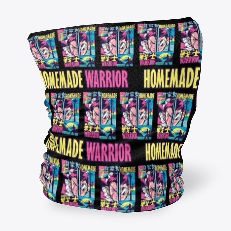 Anime Vaporwave Homemade Warrior