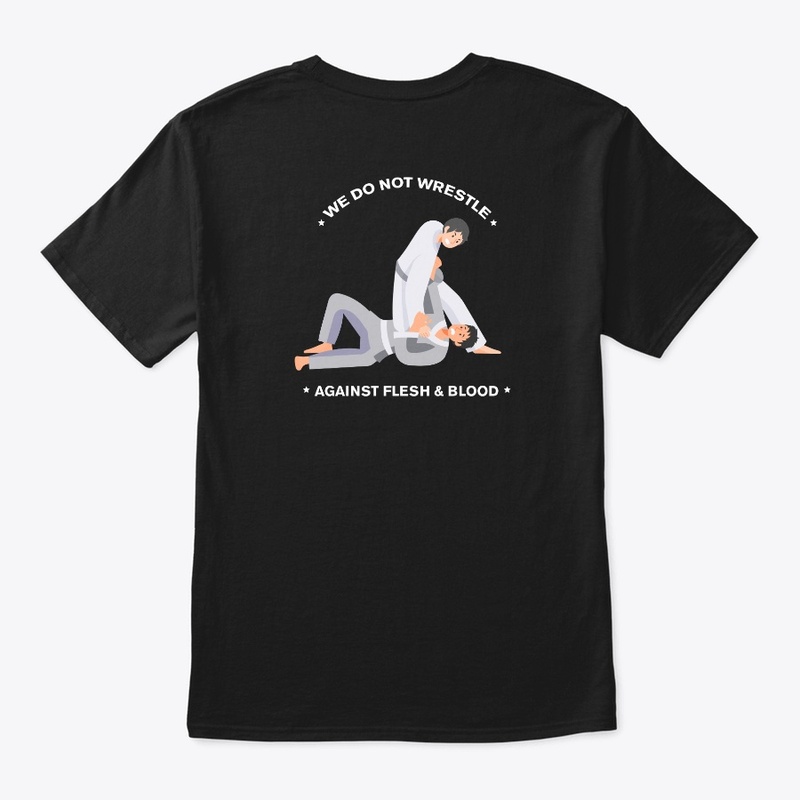 We do not wrestle against flesh & blood