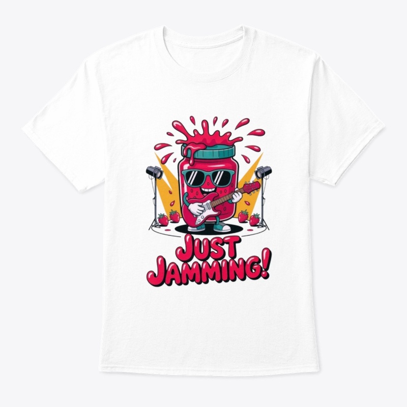 Strawberry Jam Guitar Tee