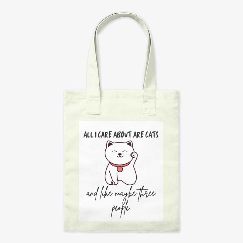 All I Care About Are Cats And 3 People