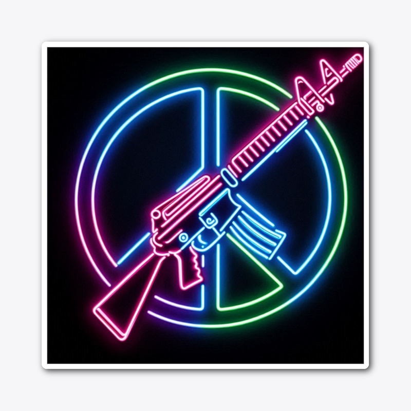 Love, Peace & Unity: Rise Up WW3 Sticker