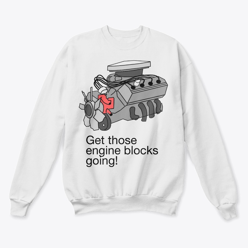 Engine block apparel