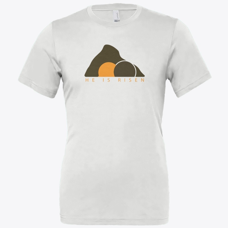 He is Risen T-shirt -Minimalist design