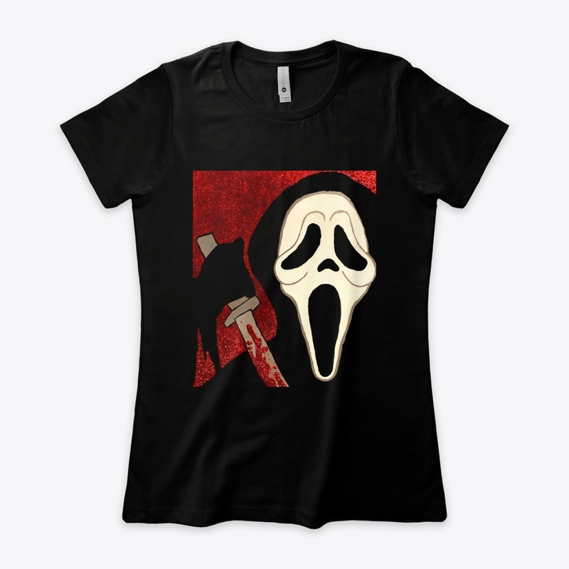 Ghostface Scream Portrait Painting