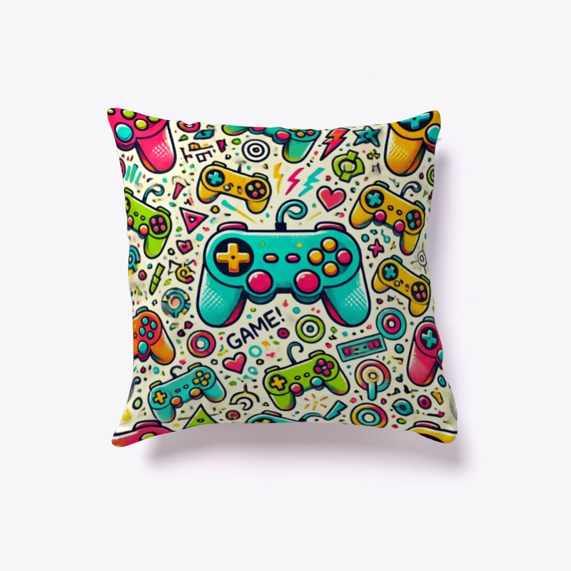 Fun Controller Design - Theme Pillow