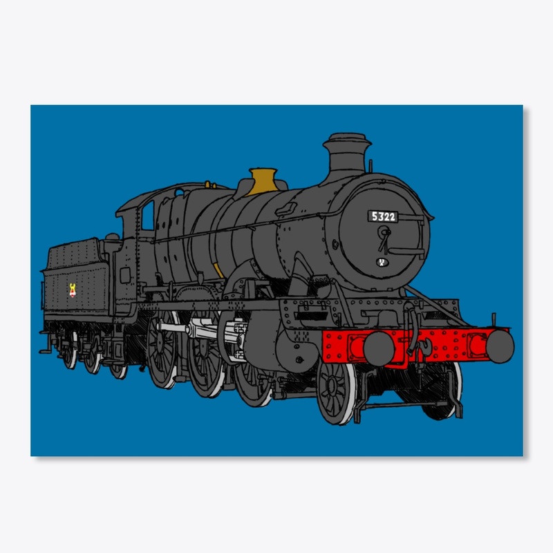 GWR 4300 5322 BR Black