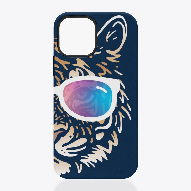 Cute Tiger in Sunglasses (Colored+sg04)