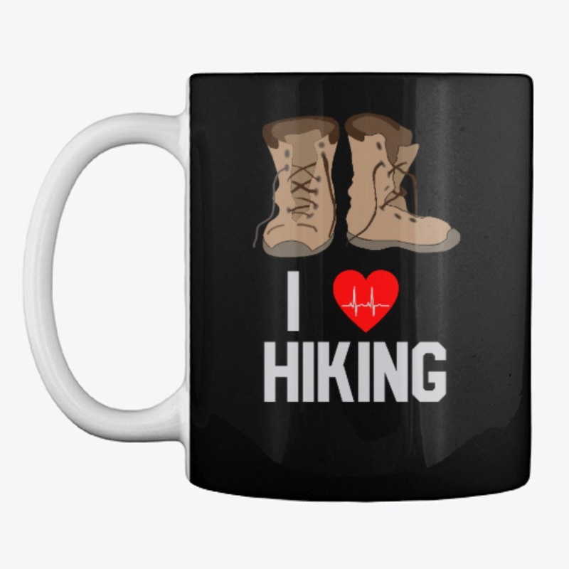 i love hiking t shirts