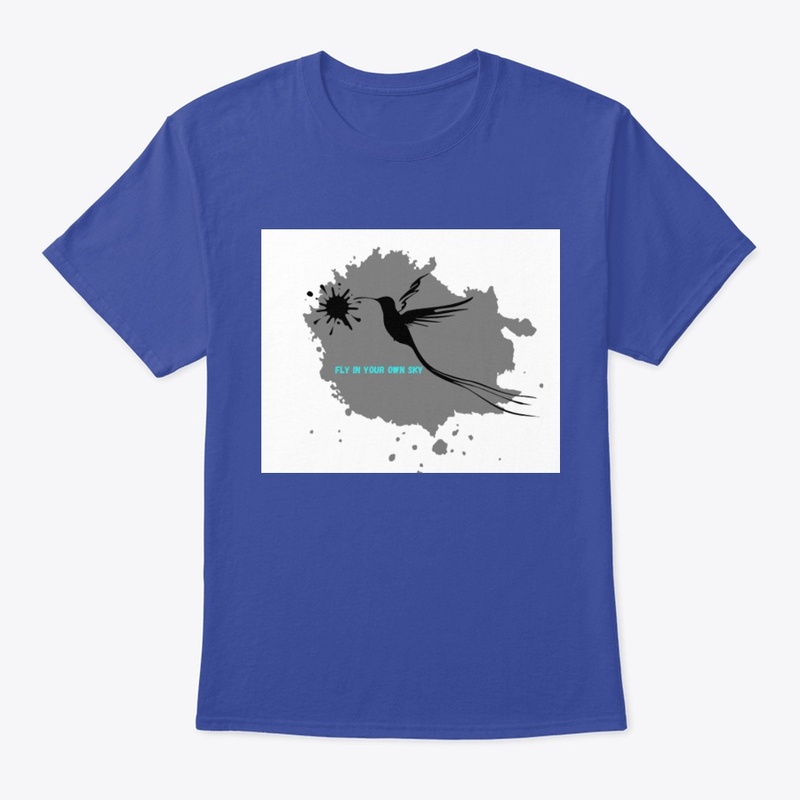Fly in your own sky design  t-shirt 
