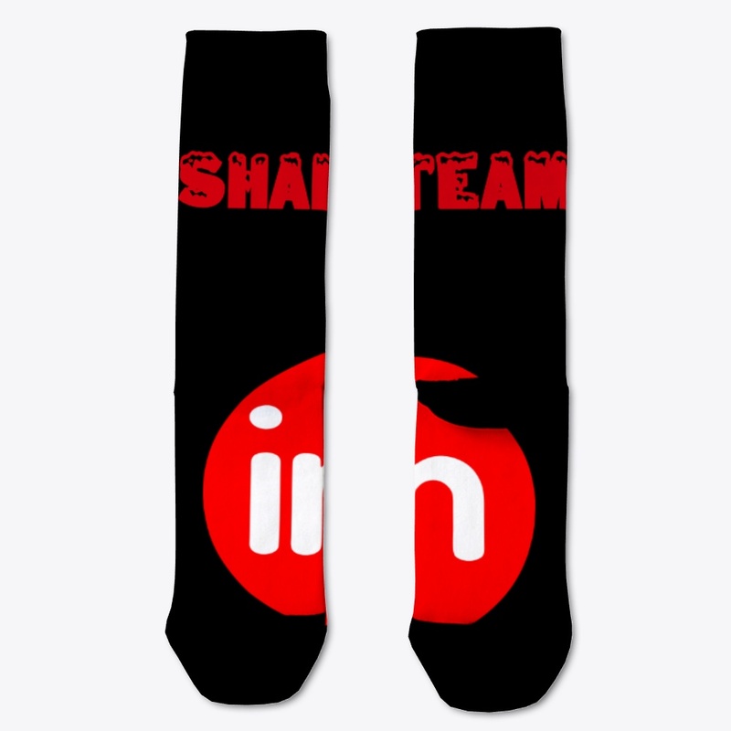 Monitor Red Logo with Team Text