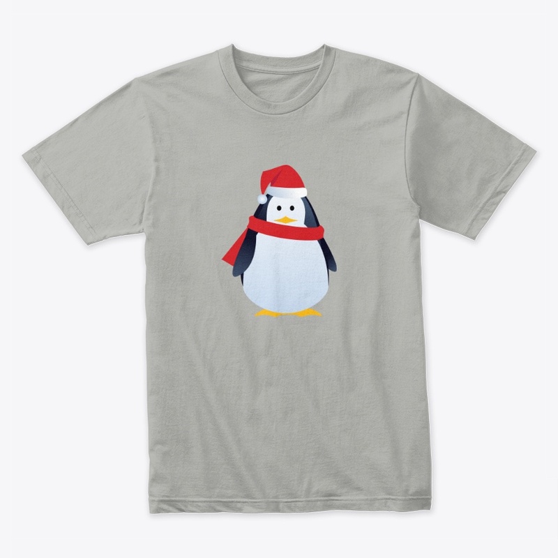 Cute Christmas Penguin T Shirt