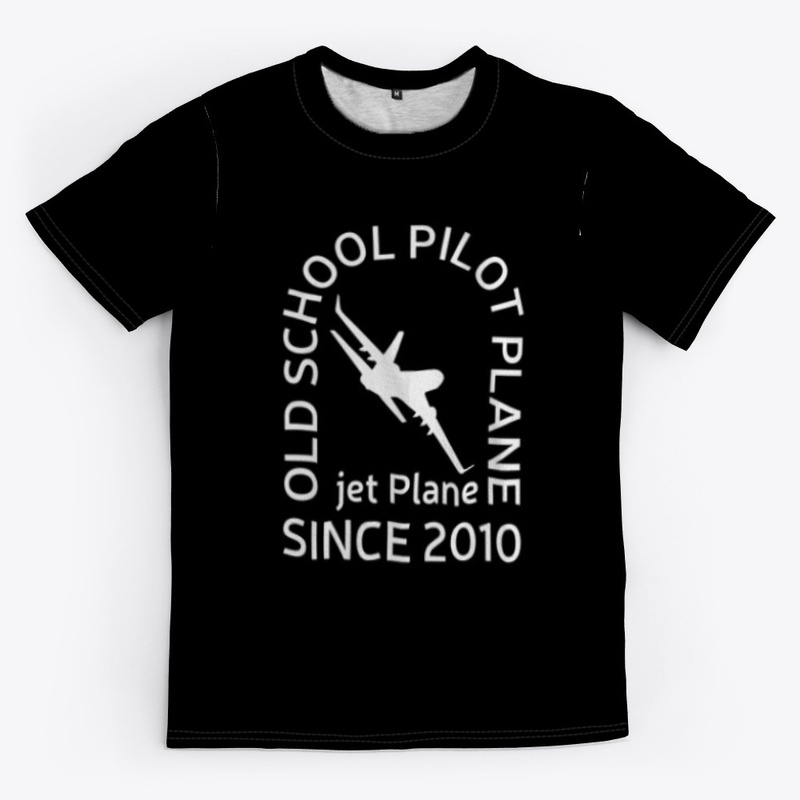 old school pilot jet plane since 2010