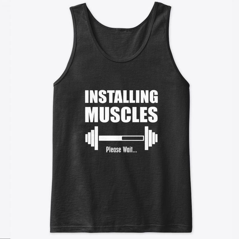 Installing Muscles Please wait T-Shirt