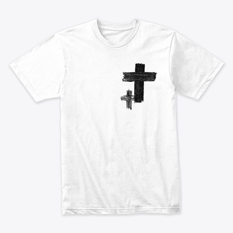 cross design tee