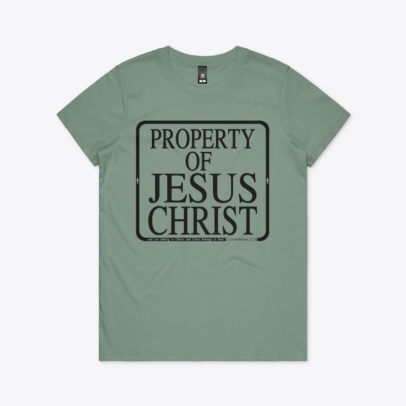 Property Of Jesus Christ Graphic Design