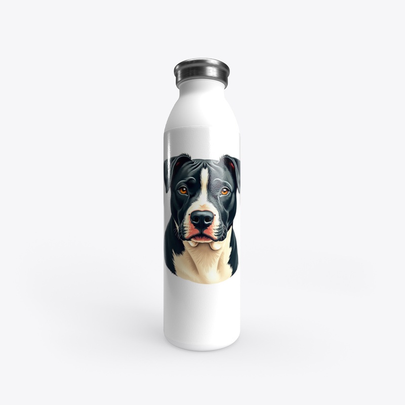 Beautiful Pitbull Illustration