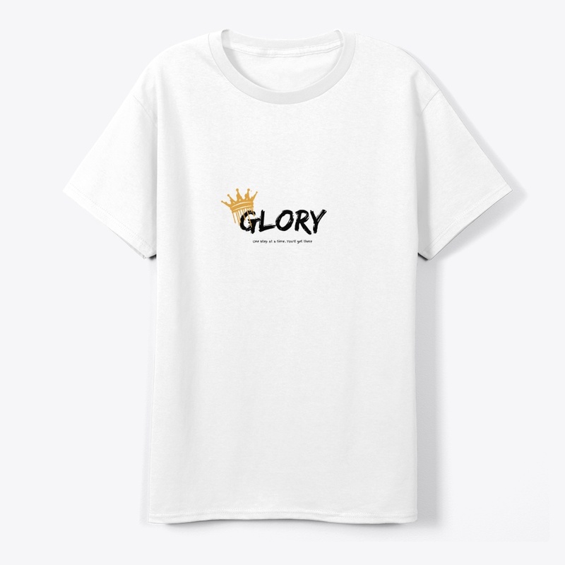 Black Typography Success/Quote T-Shirt