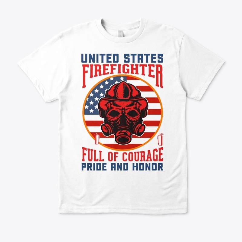 fire fighter t shirt uk