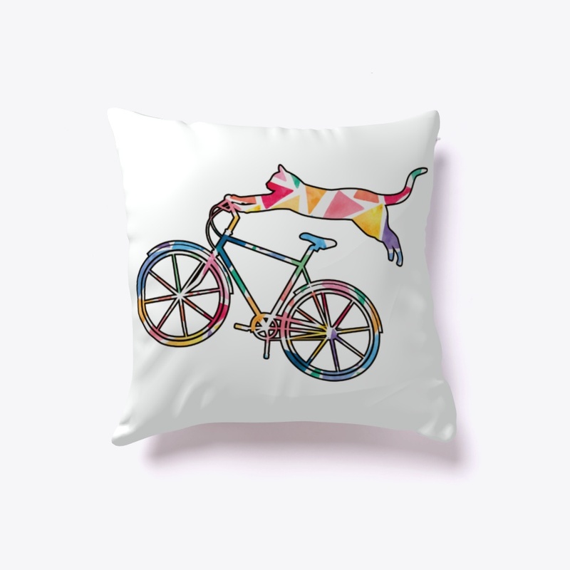 Cat Bicycle Kitten Gifts For Cyclists