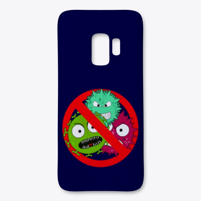 Virus free zone sign