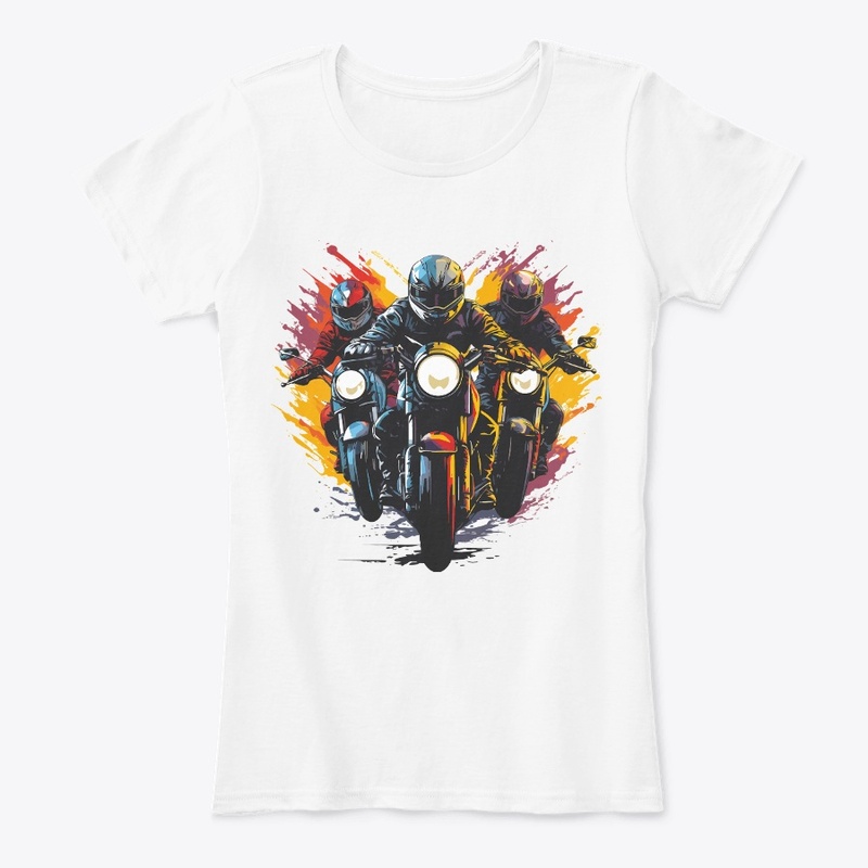 Bike Print tshirt