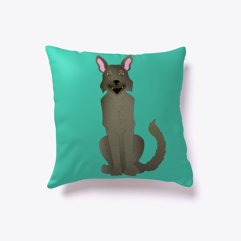 Happy German Shepherd / Alsatian