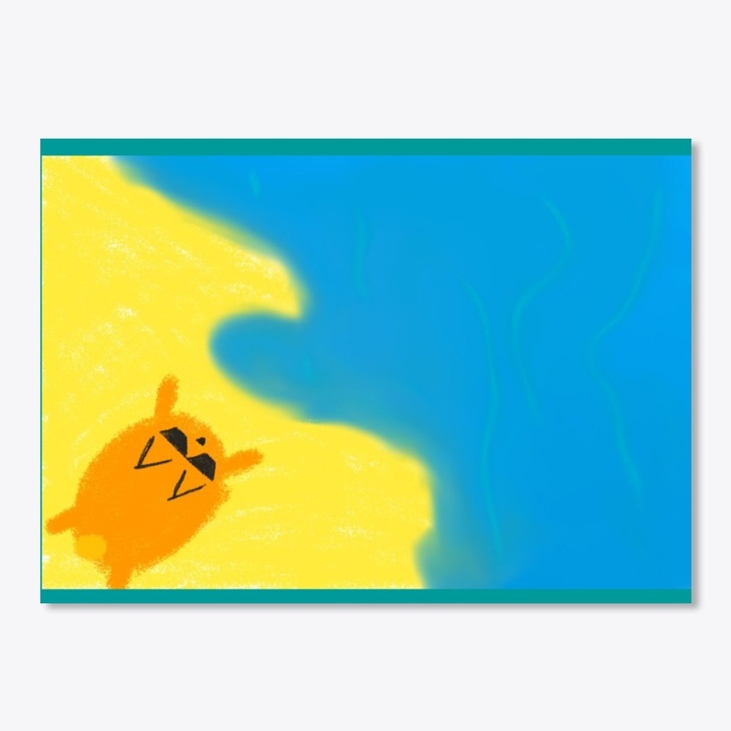 Chilling summer Cat 