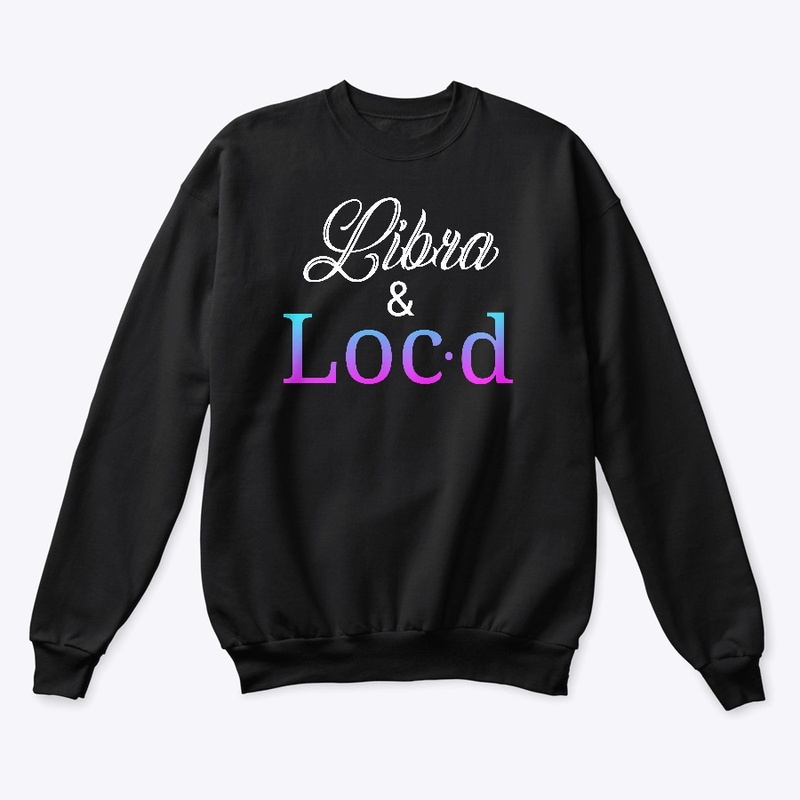 Libra & loc'd zodiac tee shirt