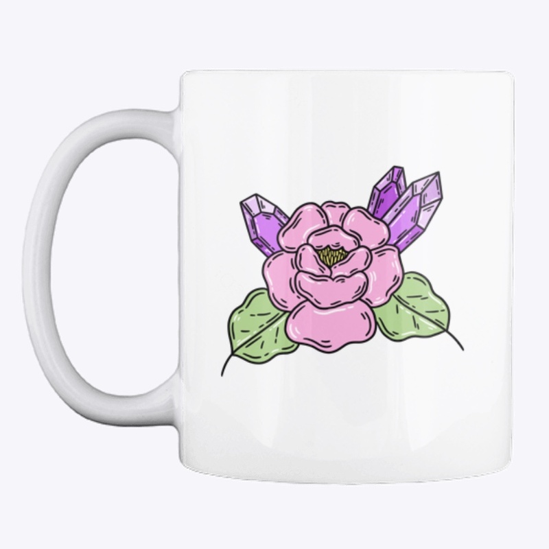 Amethyst Crystal Peony