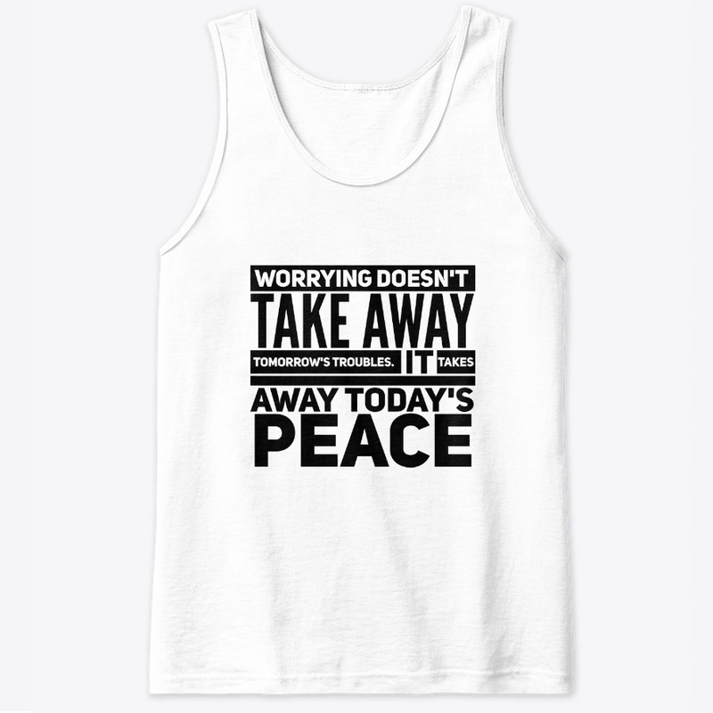 Worrying troubles peace black