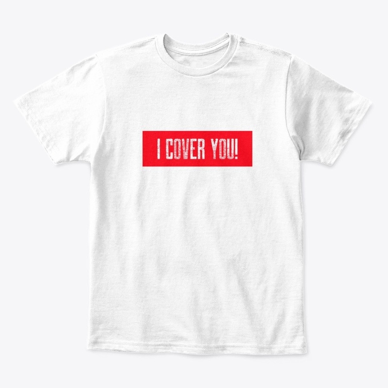 I cover you. quotes red background