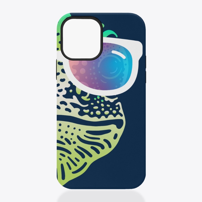 Cute Chameleon in Sunglasses (clr+sg04)