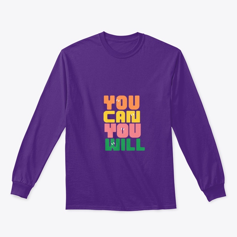 You can you will tee shirt 