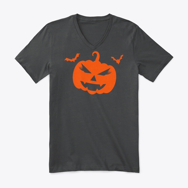 Halloween Pumkin Design for Girls