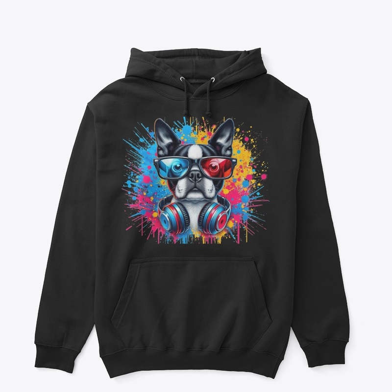 3D Boston Terrier 5